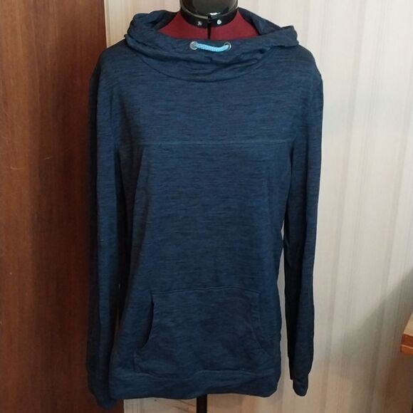 CRANE ACTIVEWEAR pullover hooded top size L - Picture 1 of 6